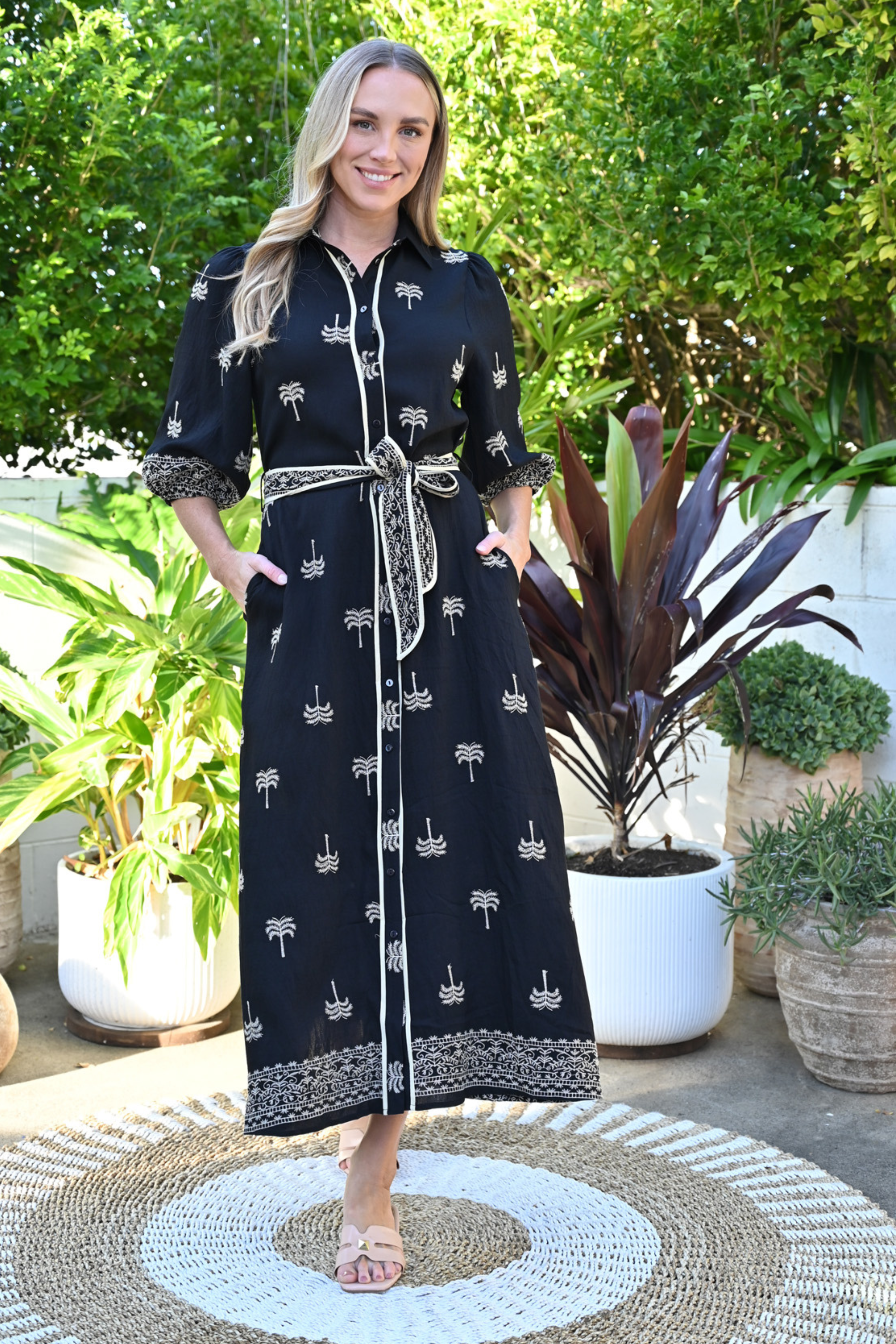 Camila Dress in Black