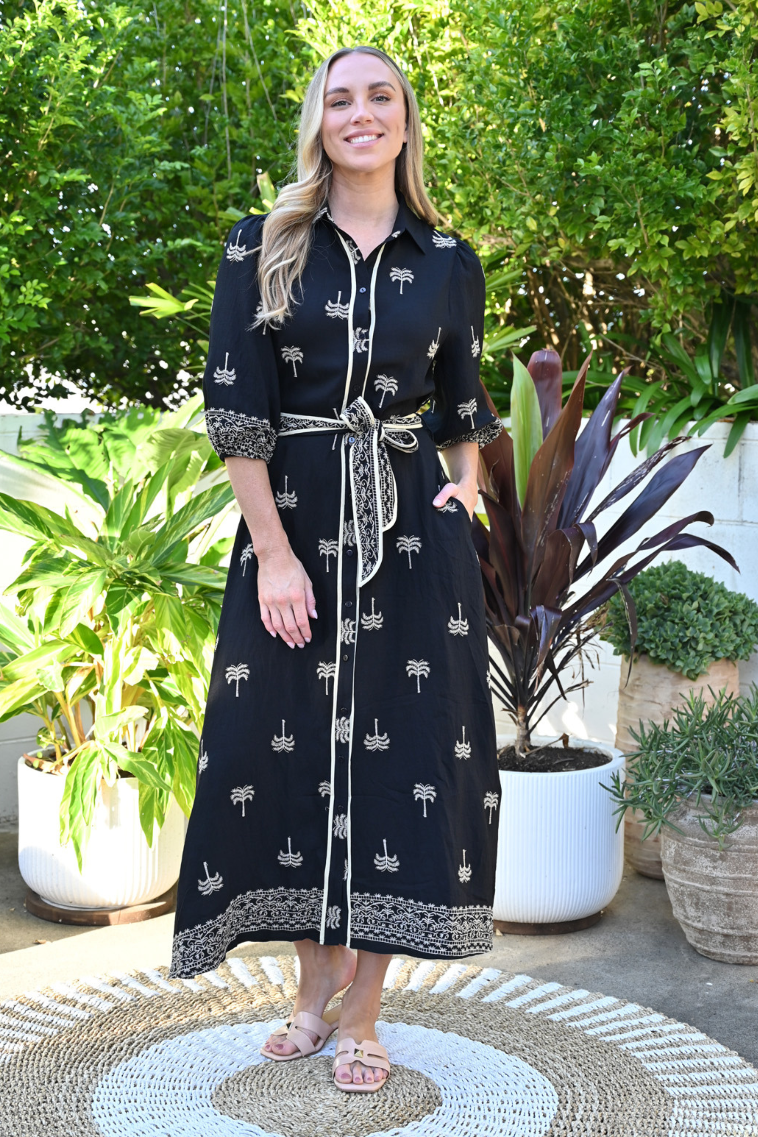 Camila Dress in Black