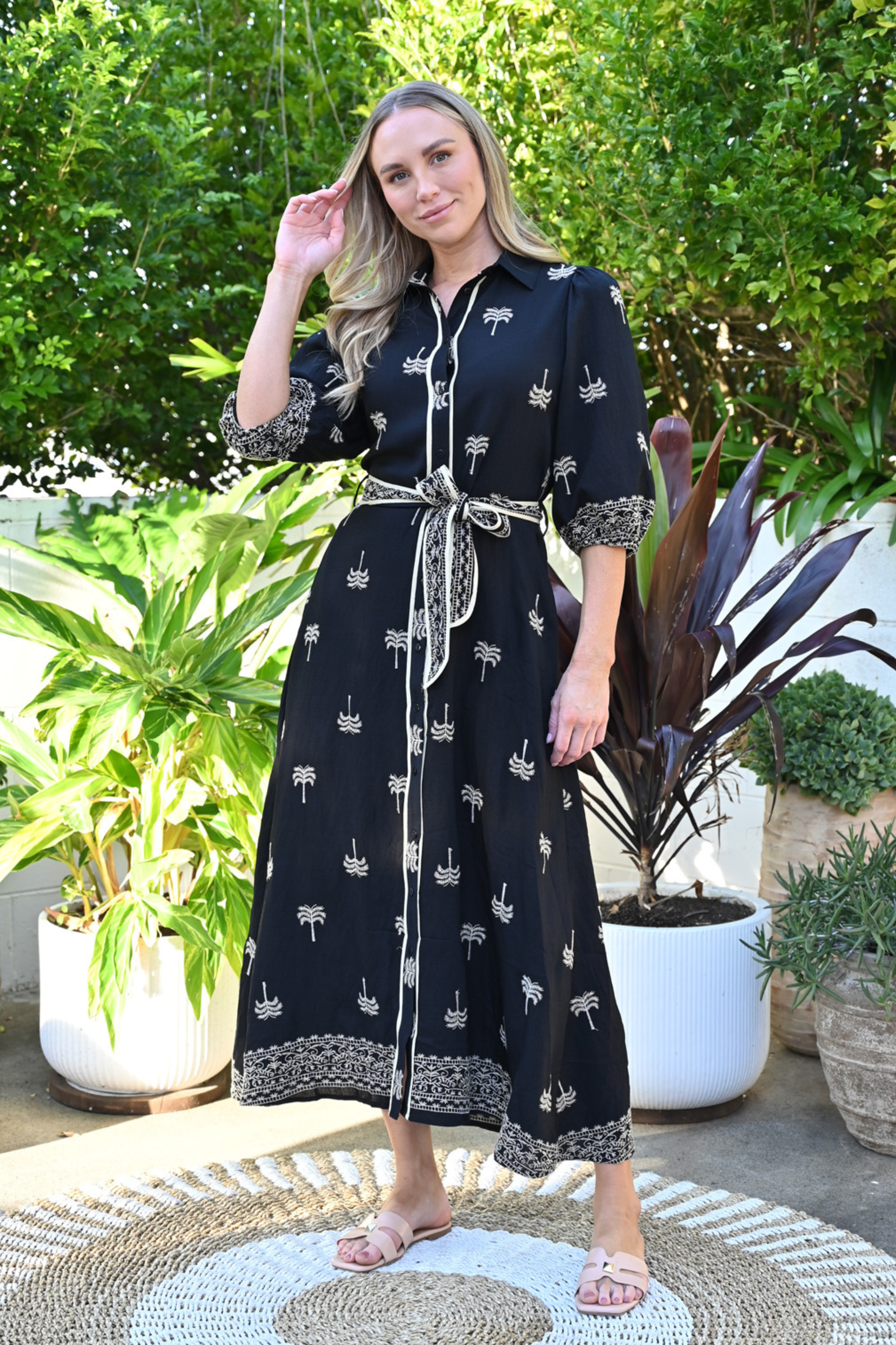 Camila Dress in Black