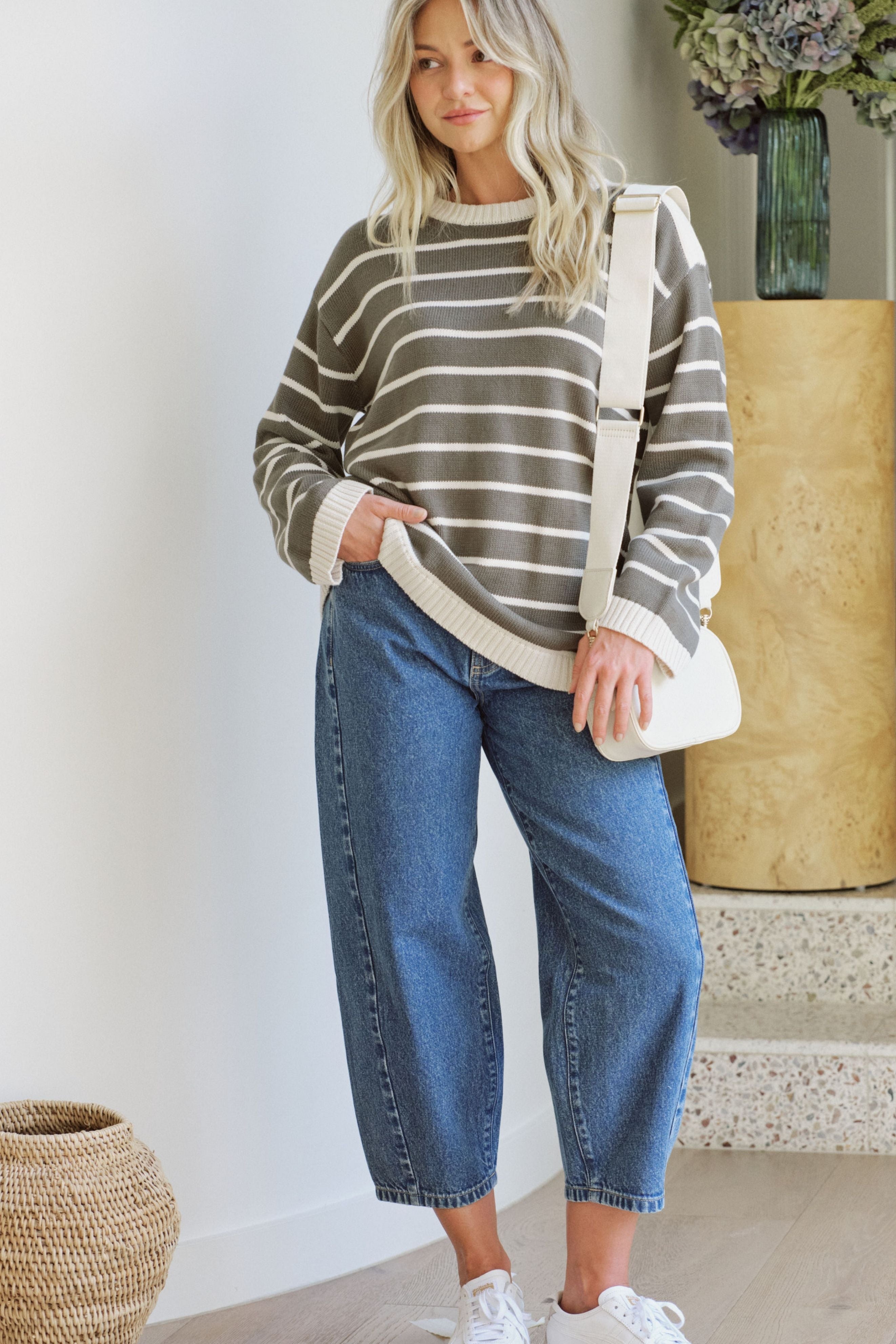 TYLER Relaxed Crew Tunic