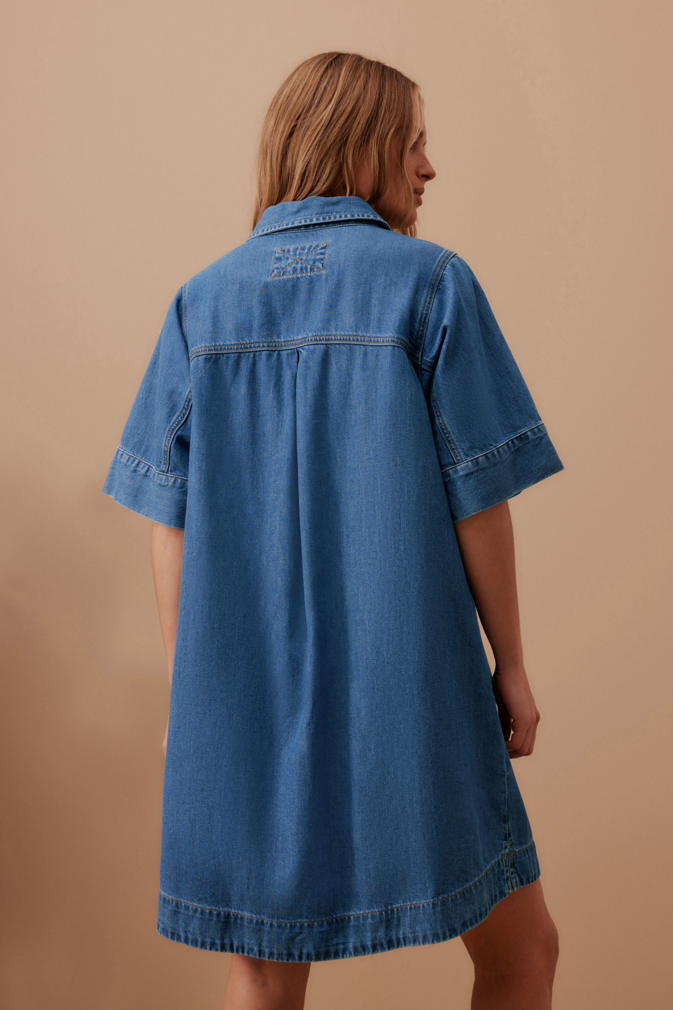 Ava Short Sleeve Mini Dress