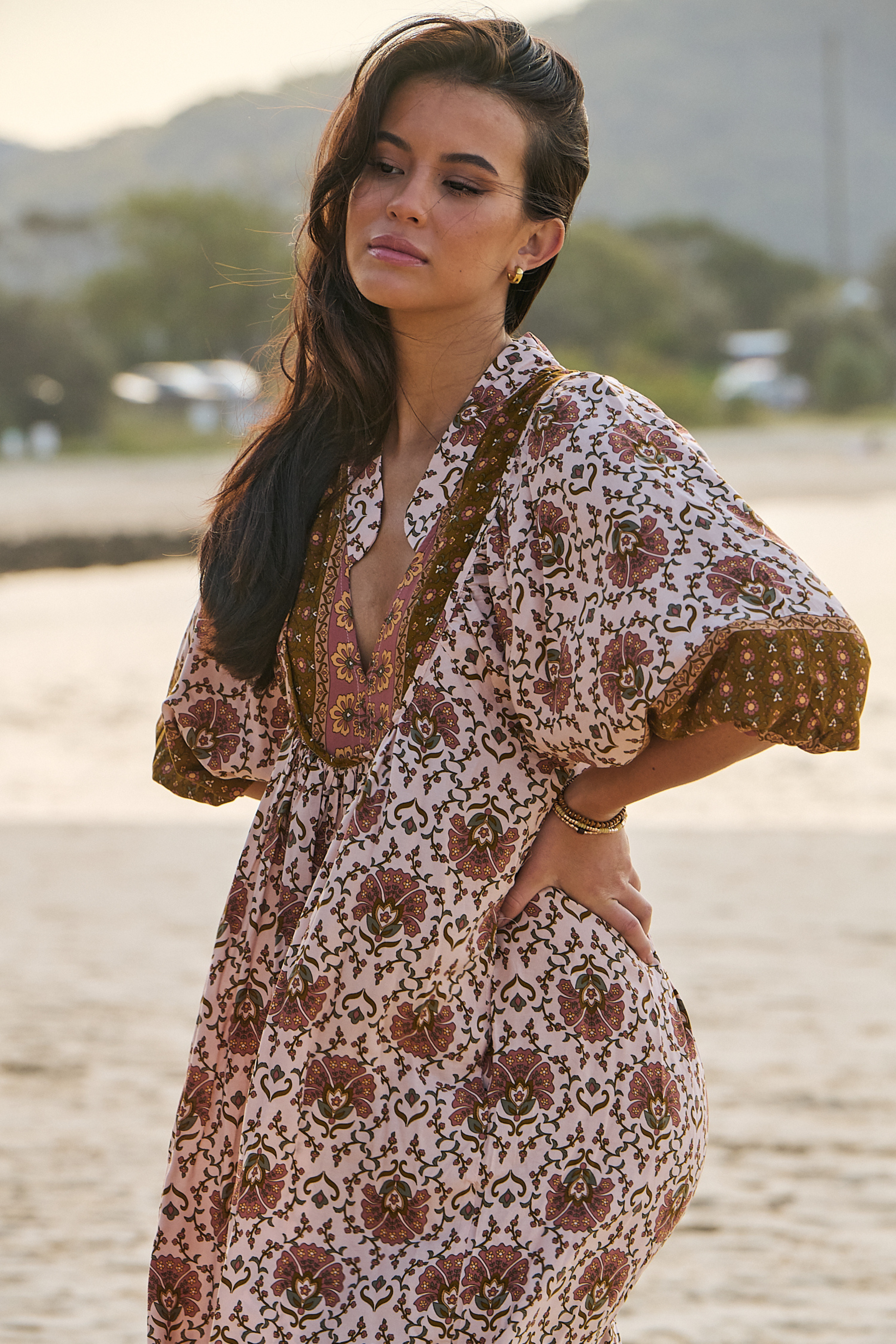 Boheme Midi in Wild Gypsy Print