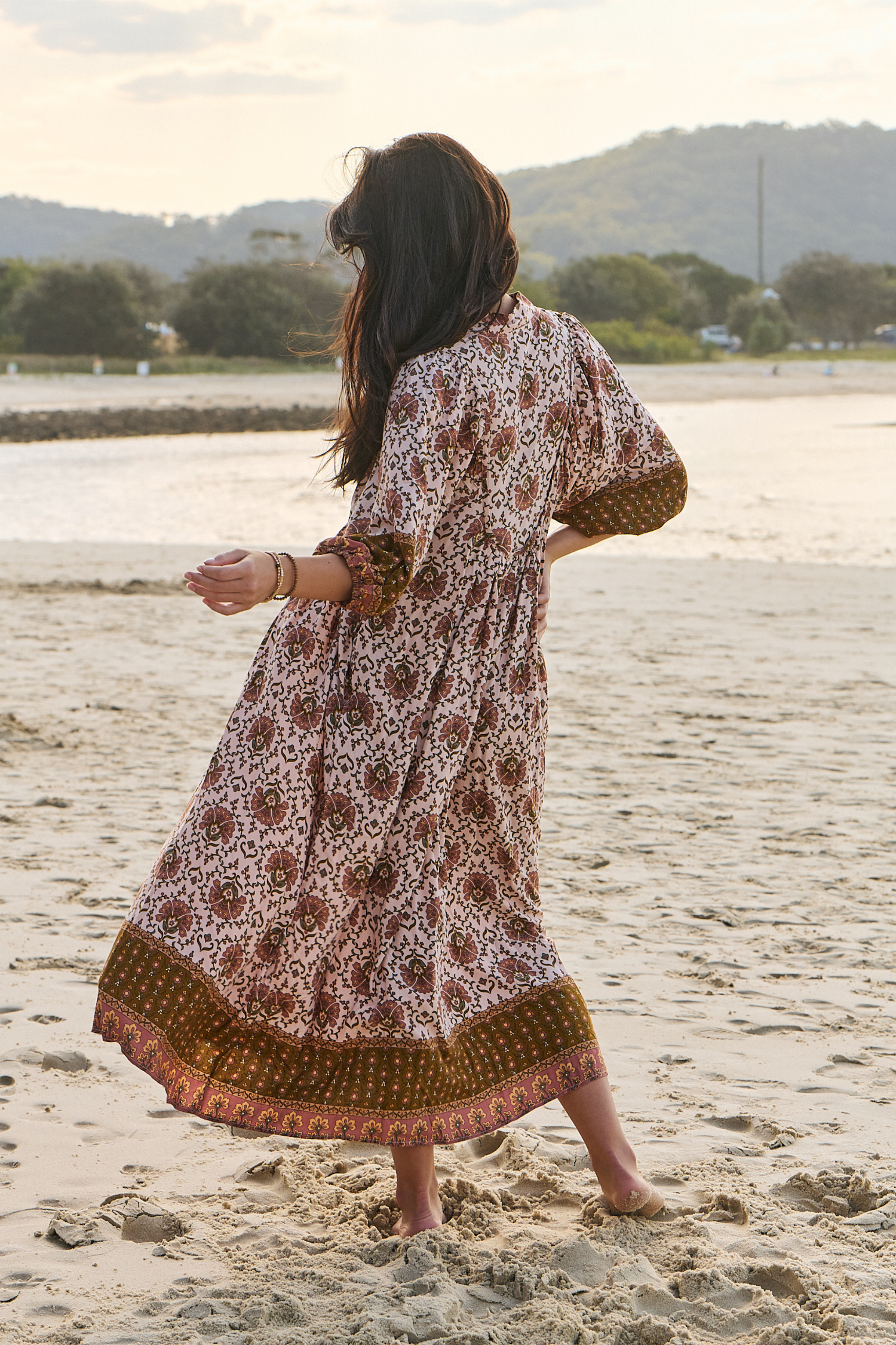 Boheme Midi in Wild Gypsy Print