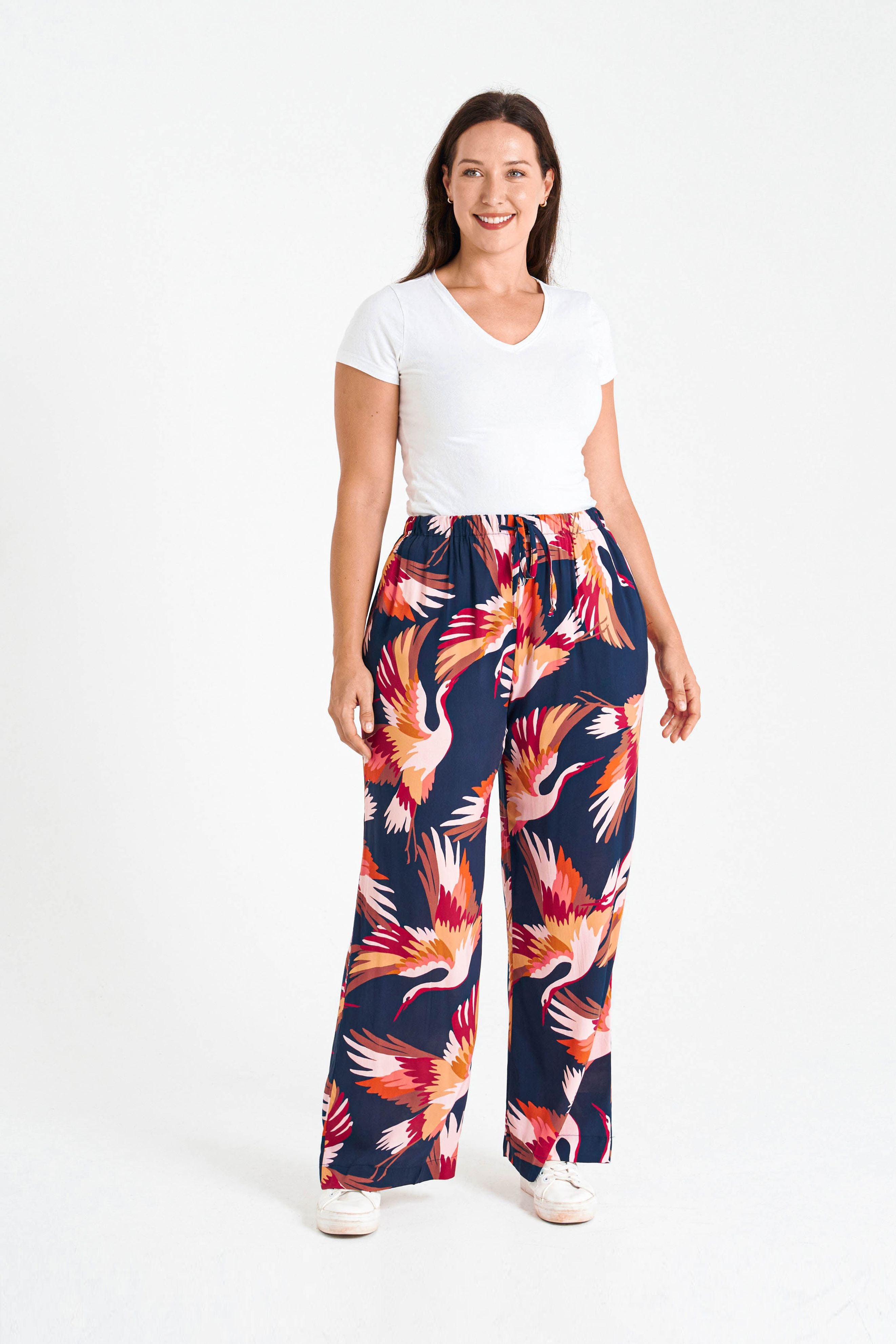 Farrah Pants in Navy