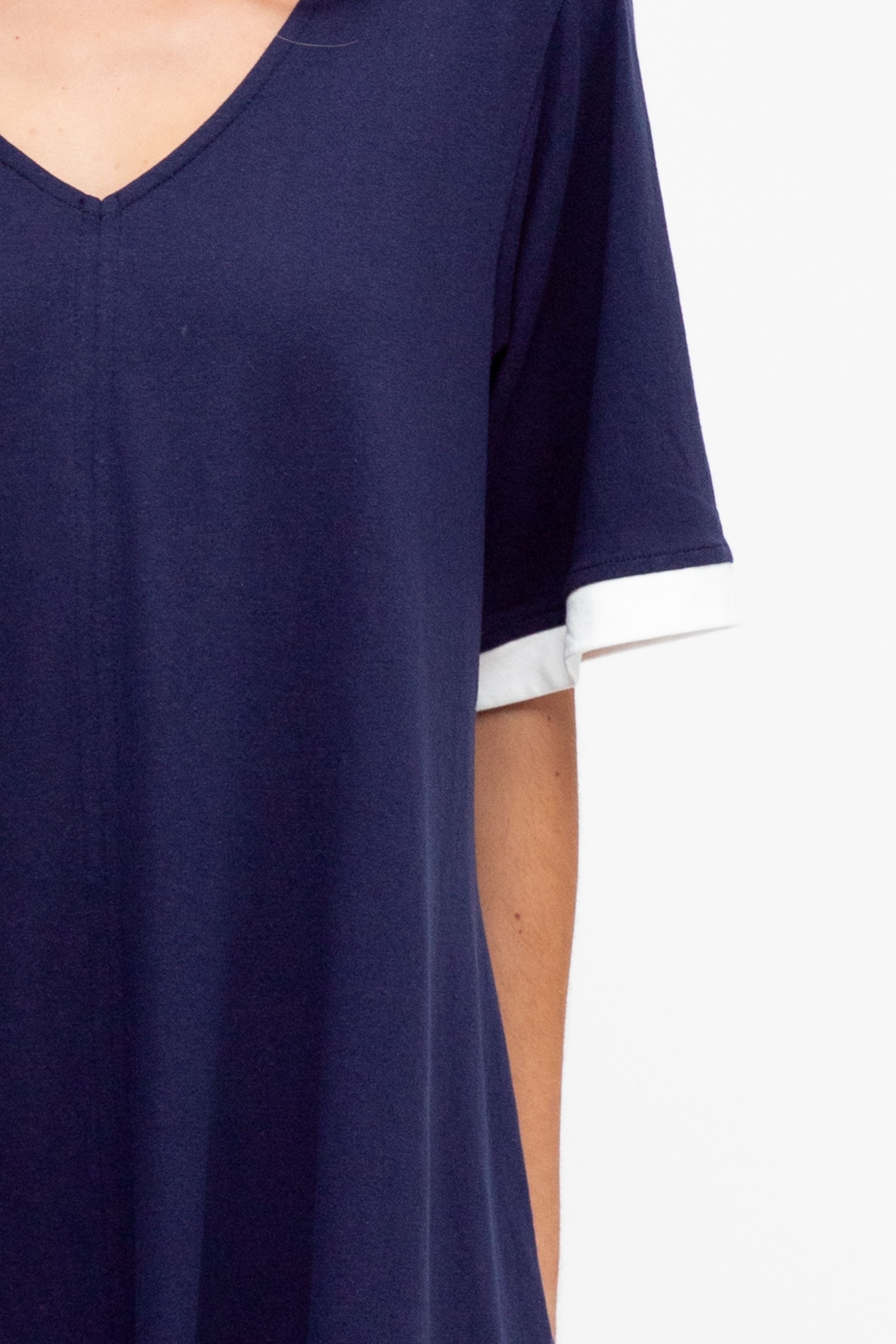 Amelie Dress in Navy