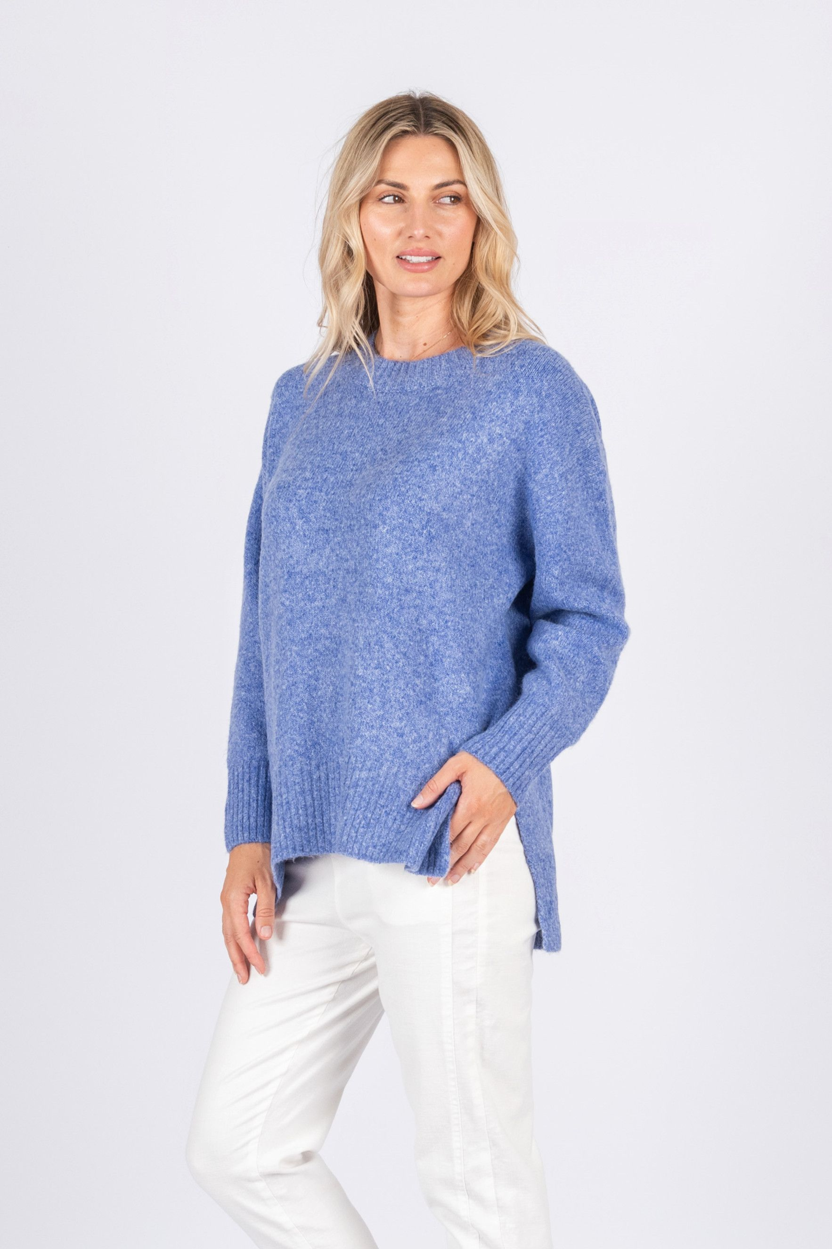 MARNIE Knit in Powder Blue