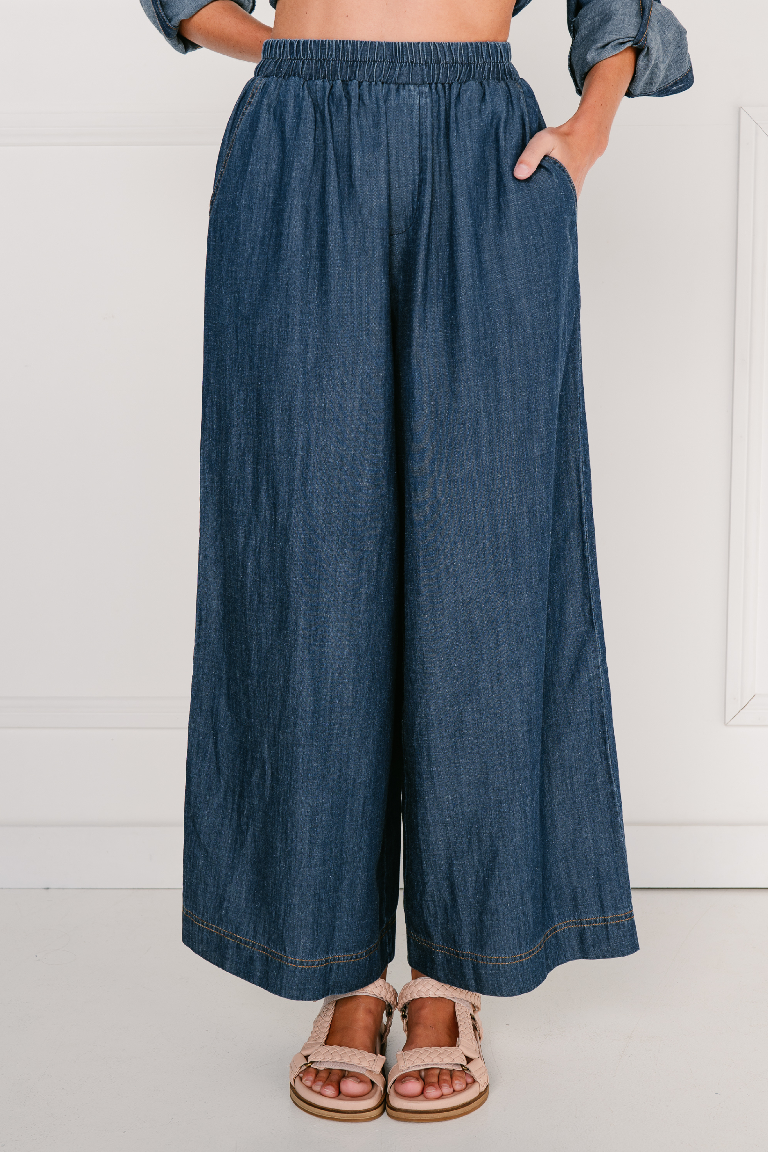 Belmont Pants in Denim