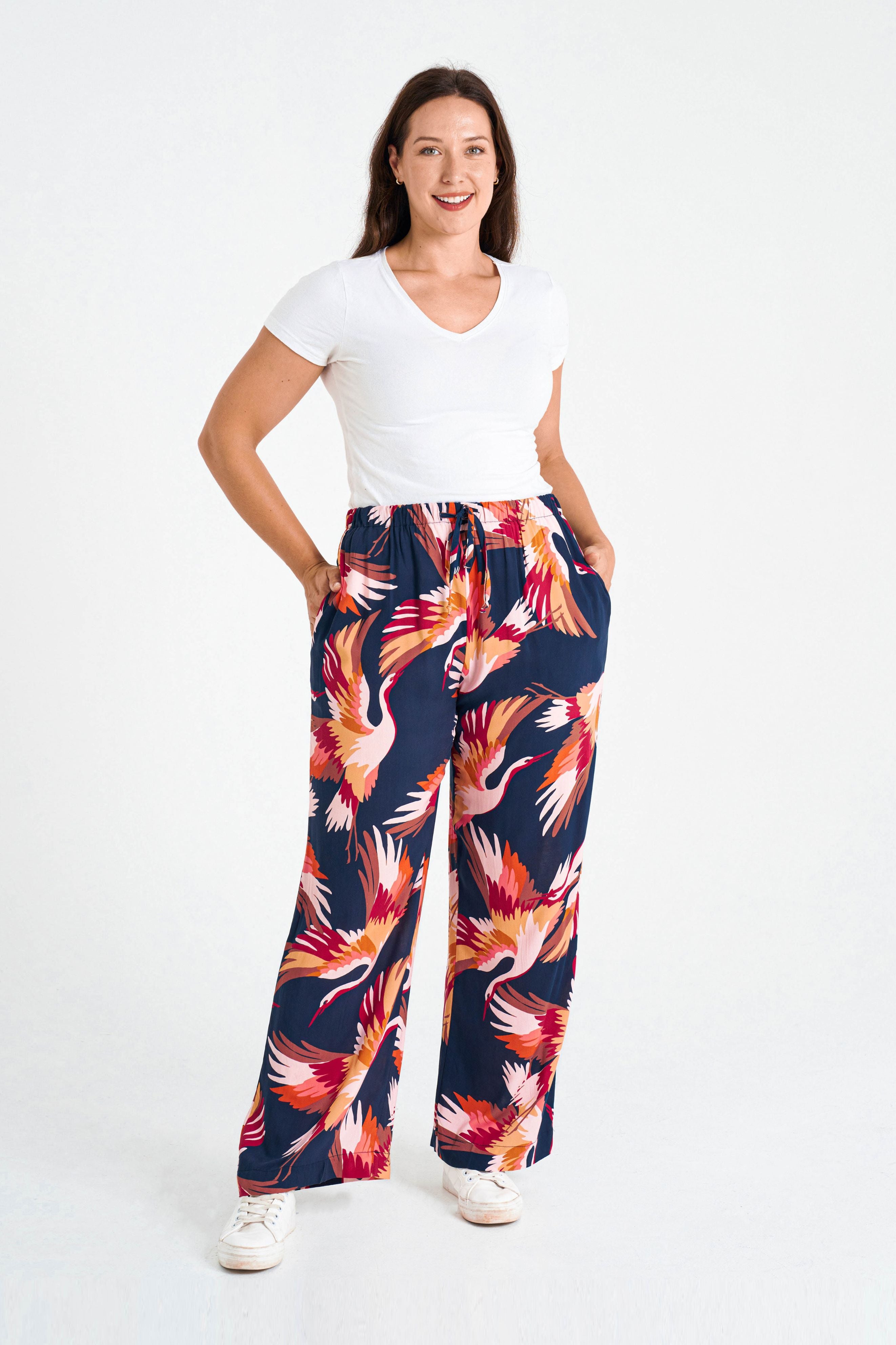 Farrah Pants in Navy