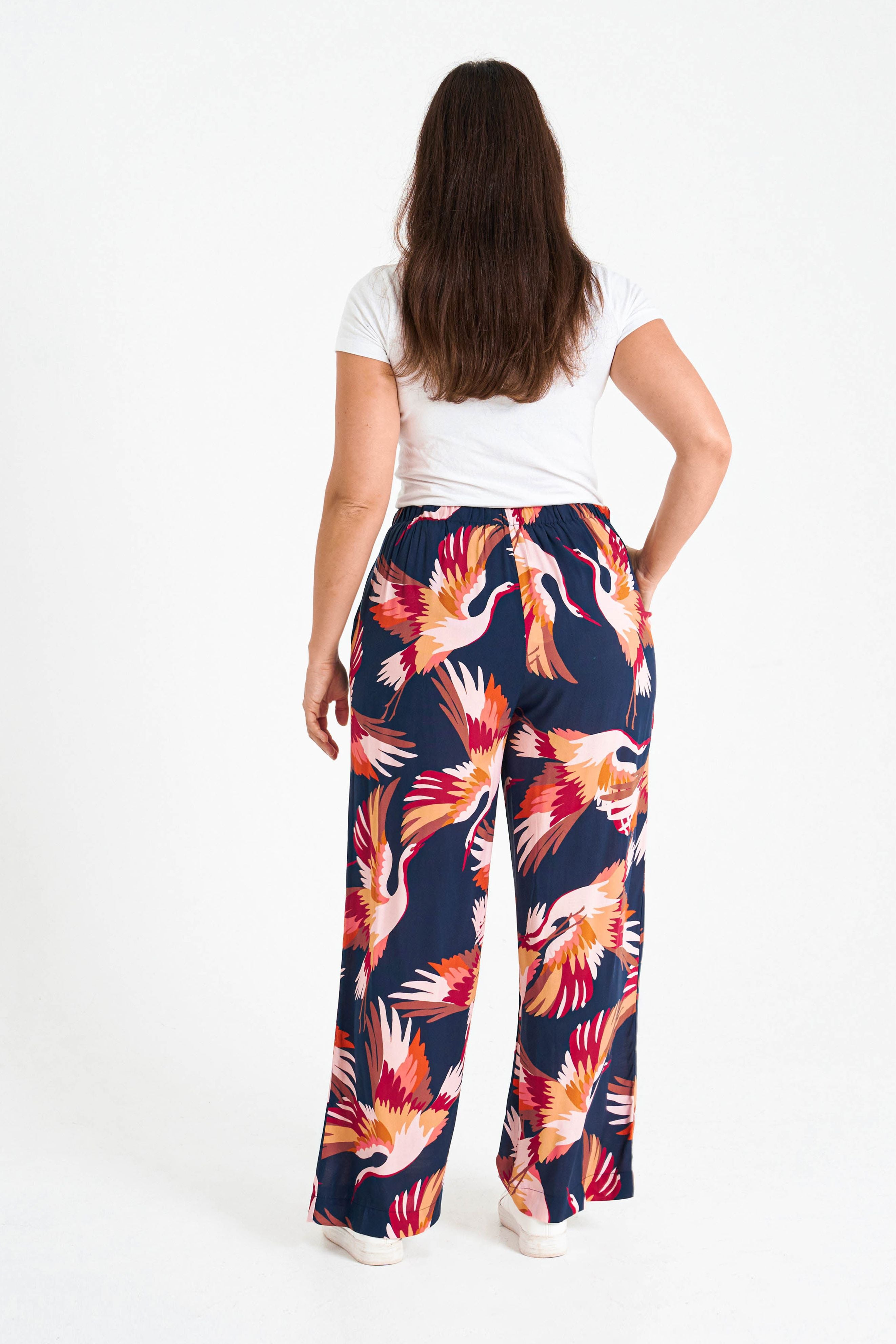 Farrah Pants in Navy