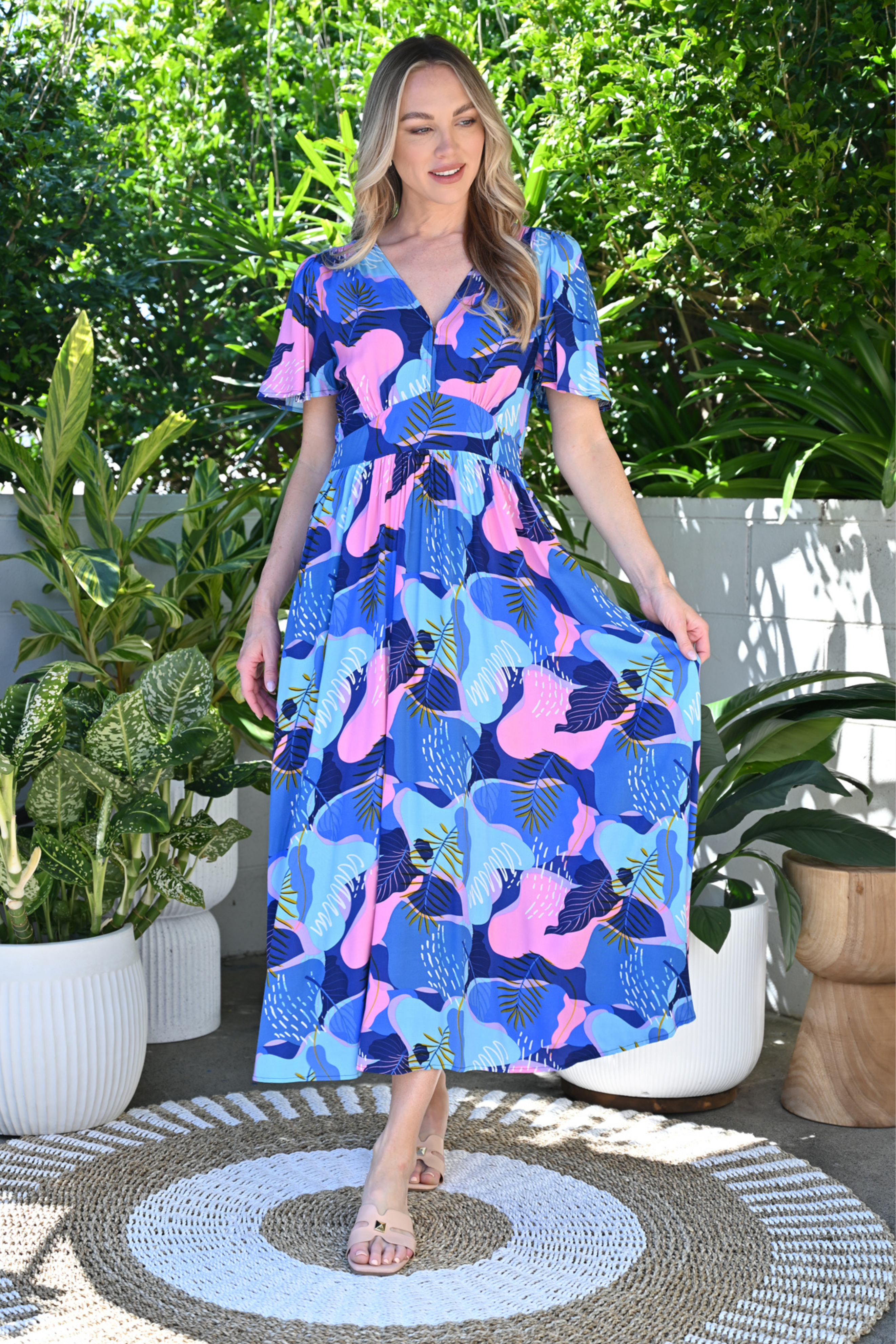 ARABELLA Dress in Luna Print