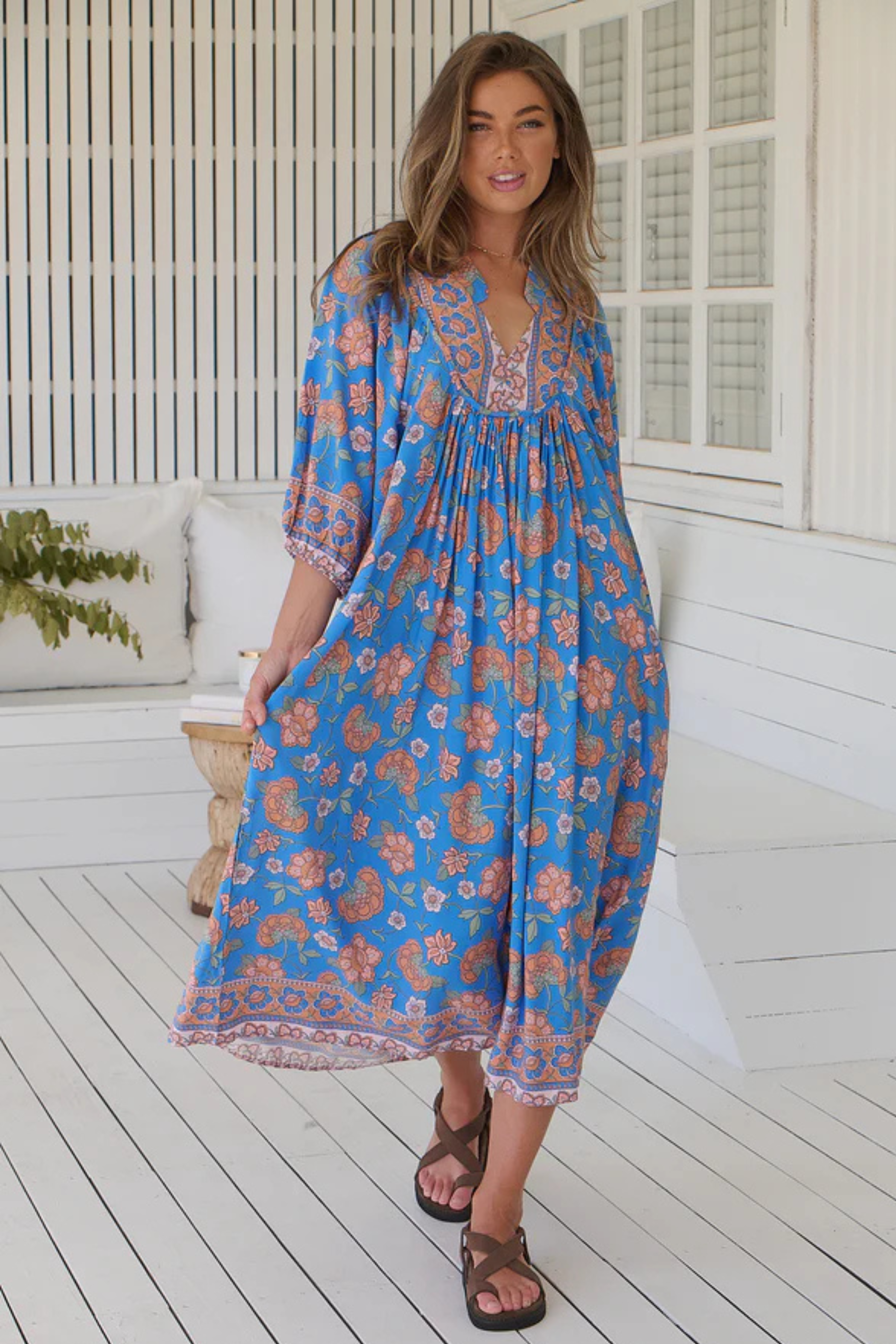 Boheme Midi in Sunseeker Print