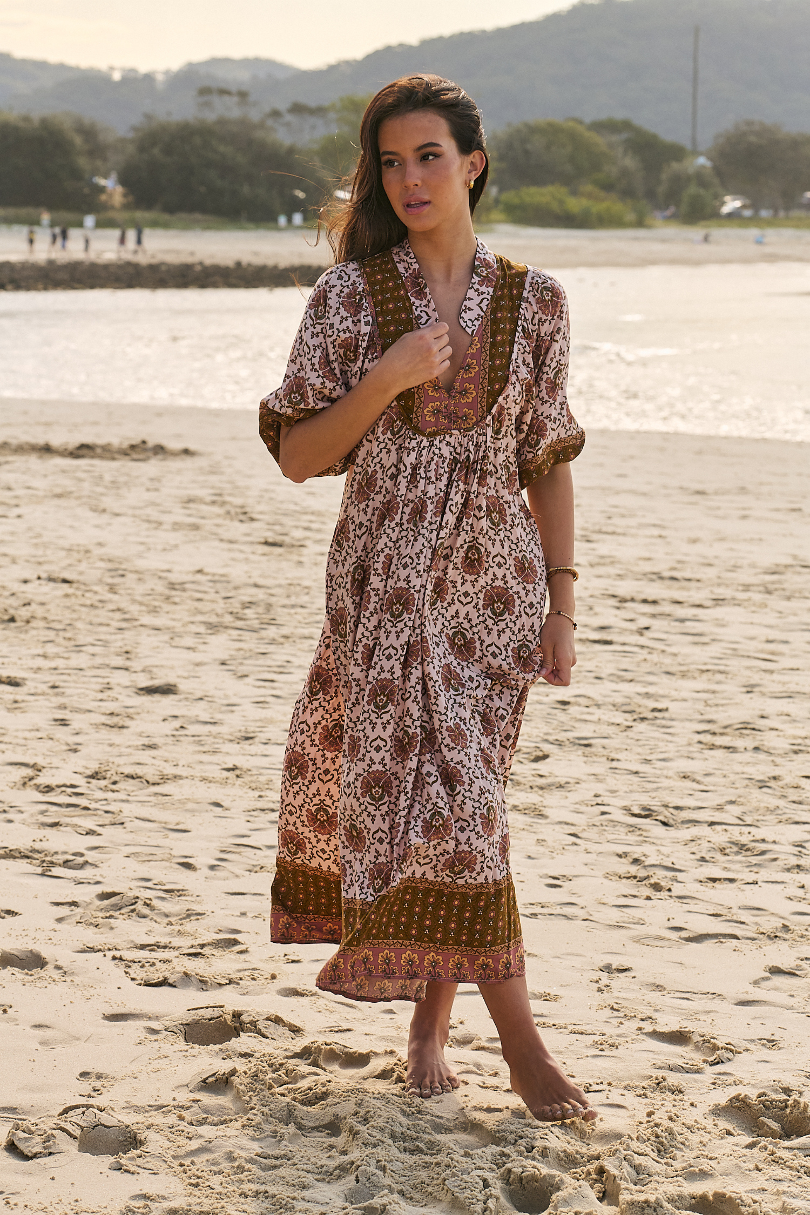 Boheme Midi in Wild Gypsy Print