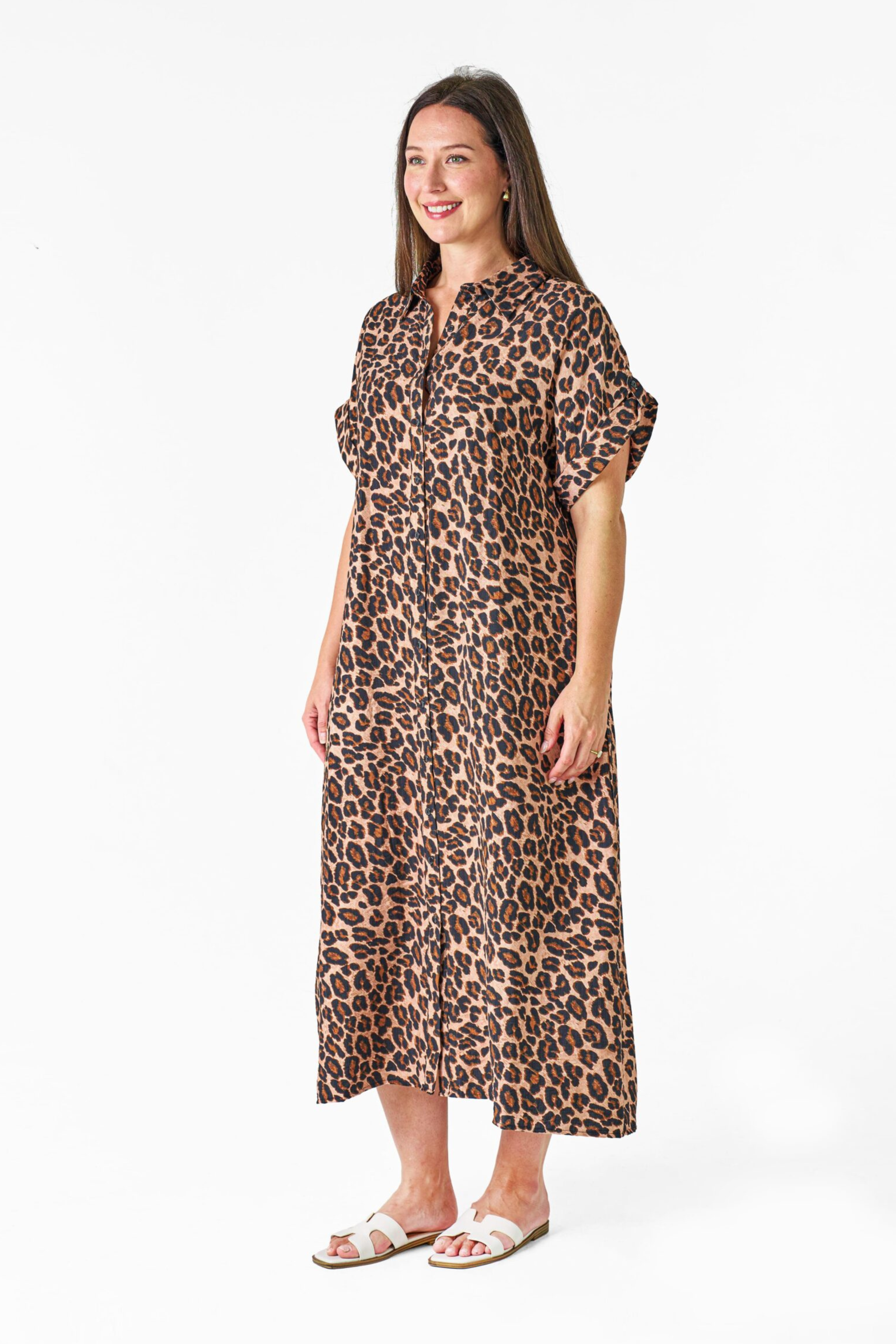 Dakota Dress in Animal Print