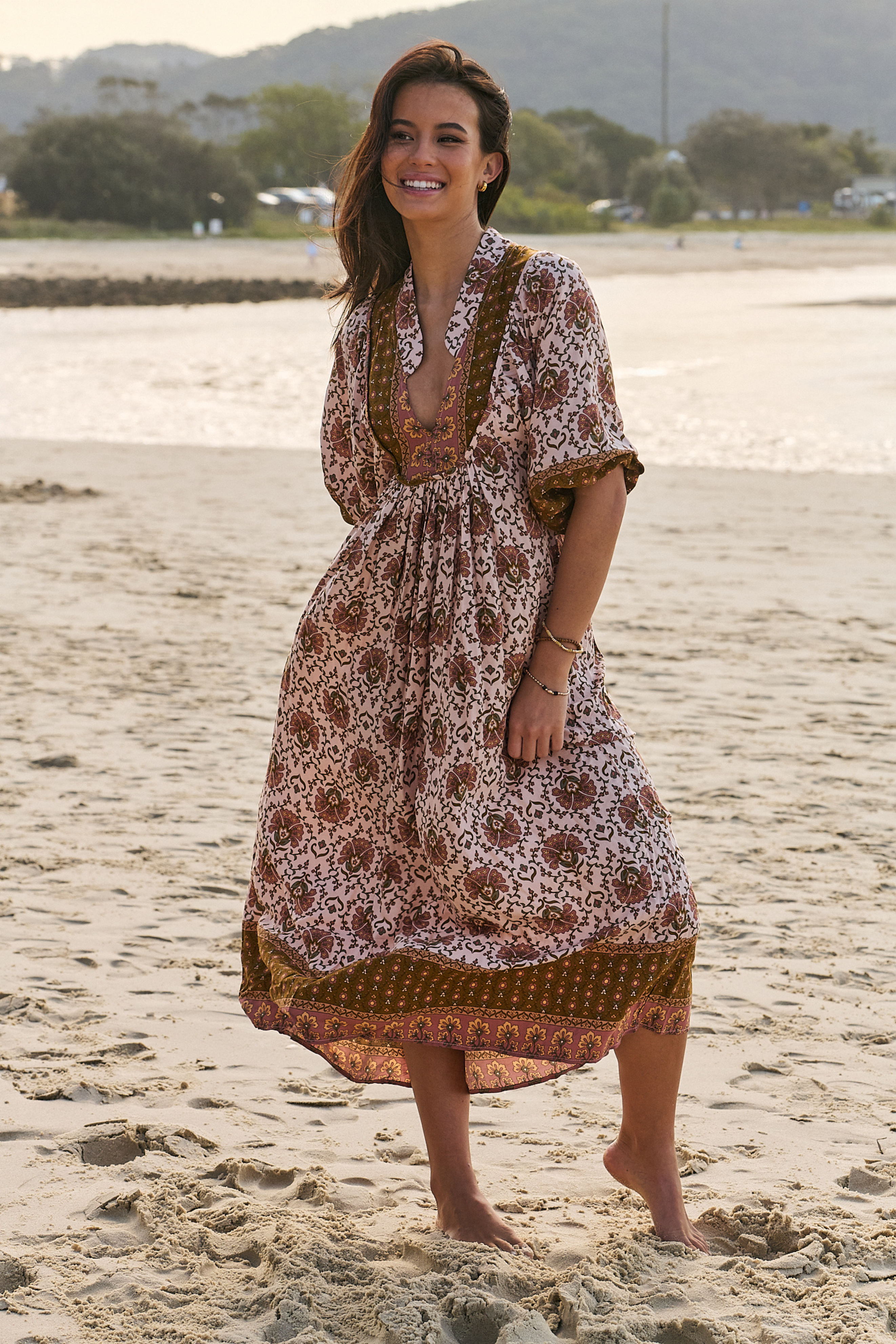 Boheme Midi in Wild Gypsy Print