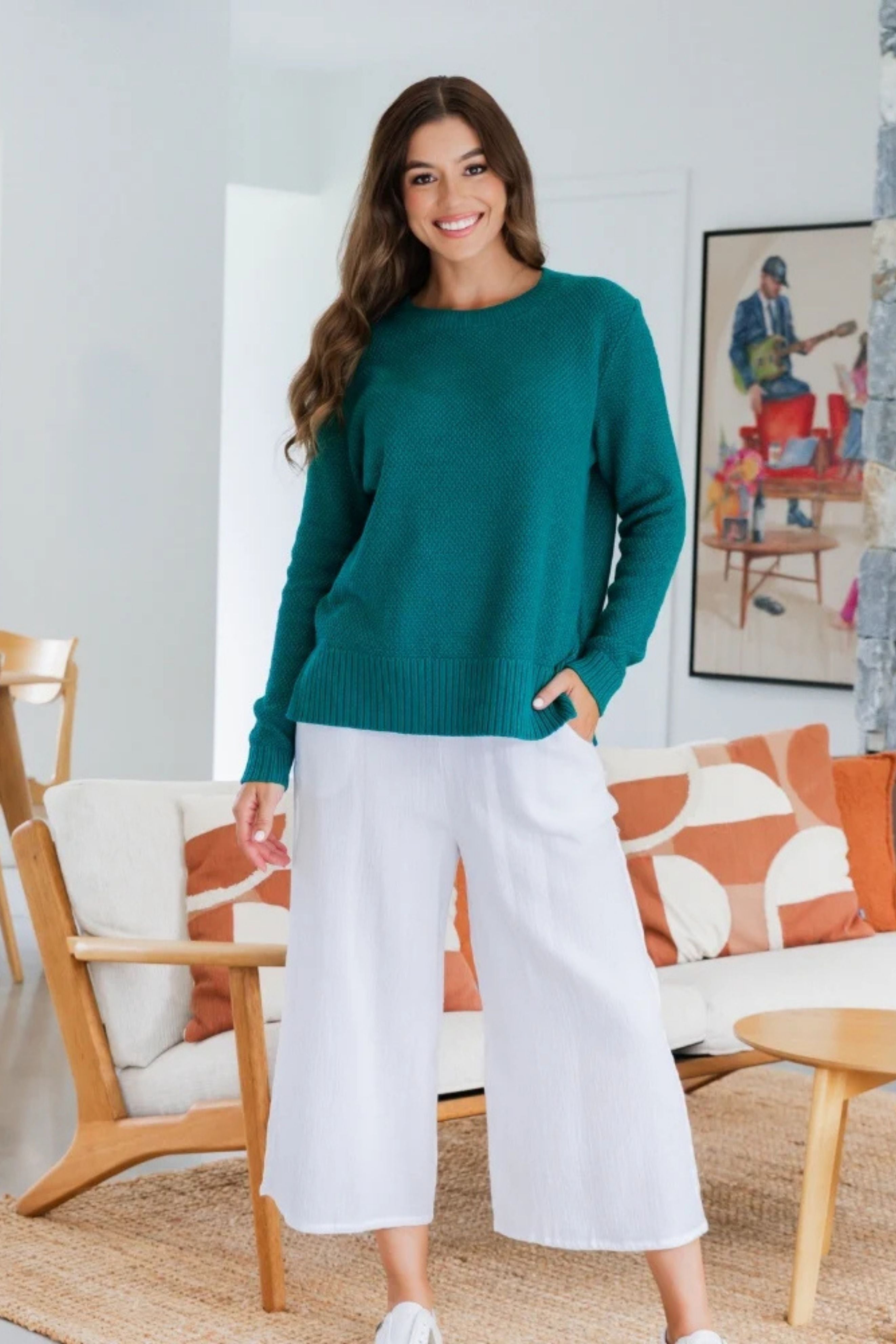 AMY Knit in Teal
