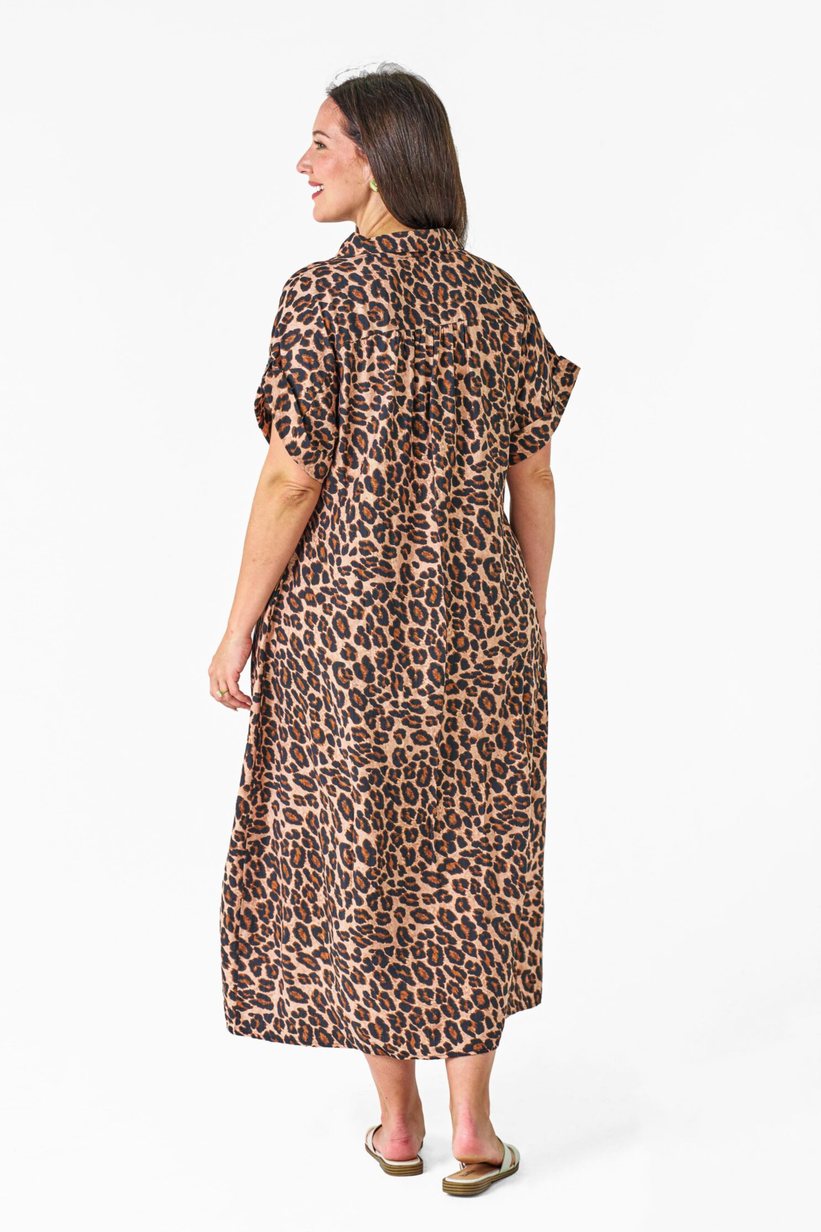 Dakota Dress in Animal Print