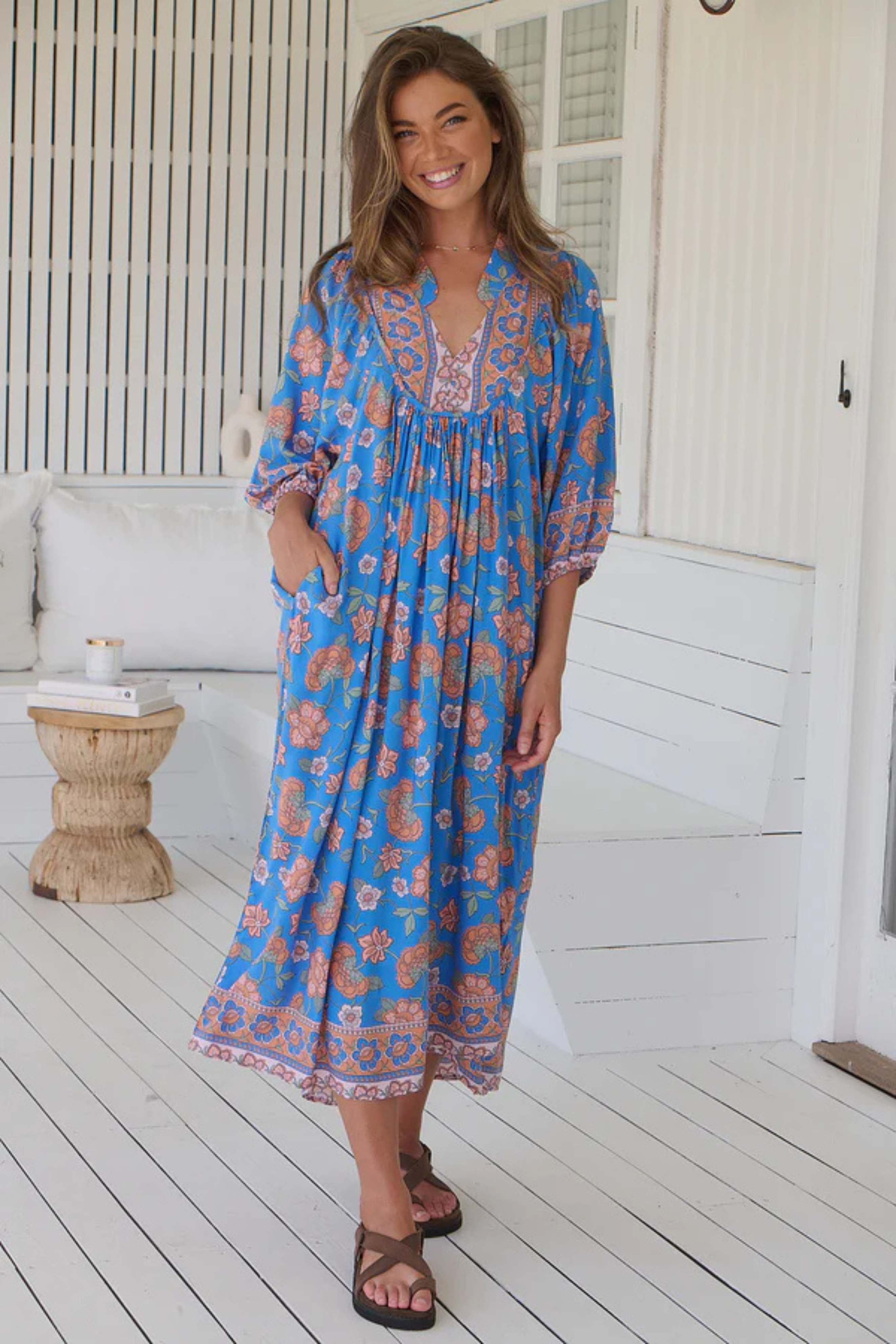 Boheme Midi in Sunseeker Print