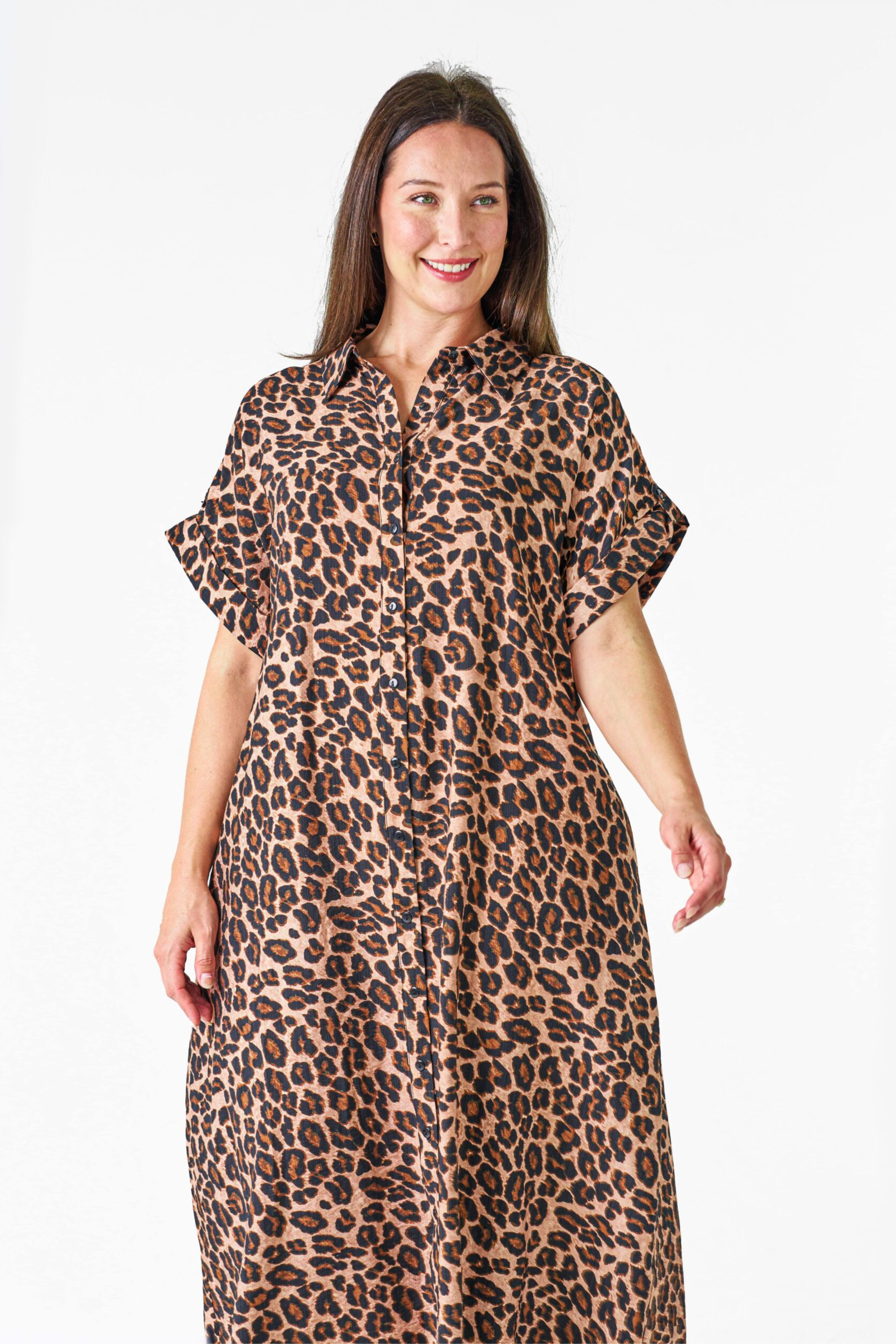 Dakota Dress in Animal Print