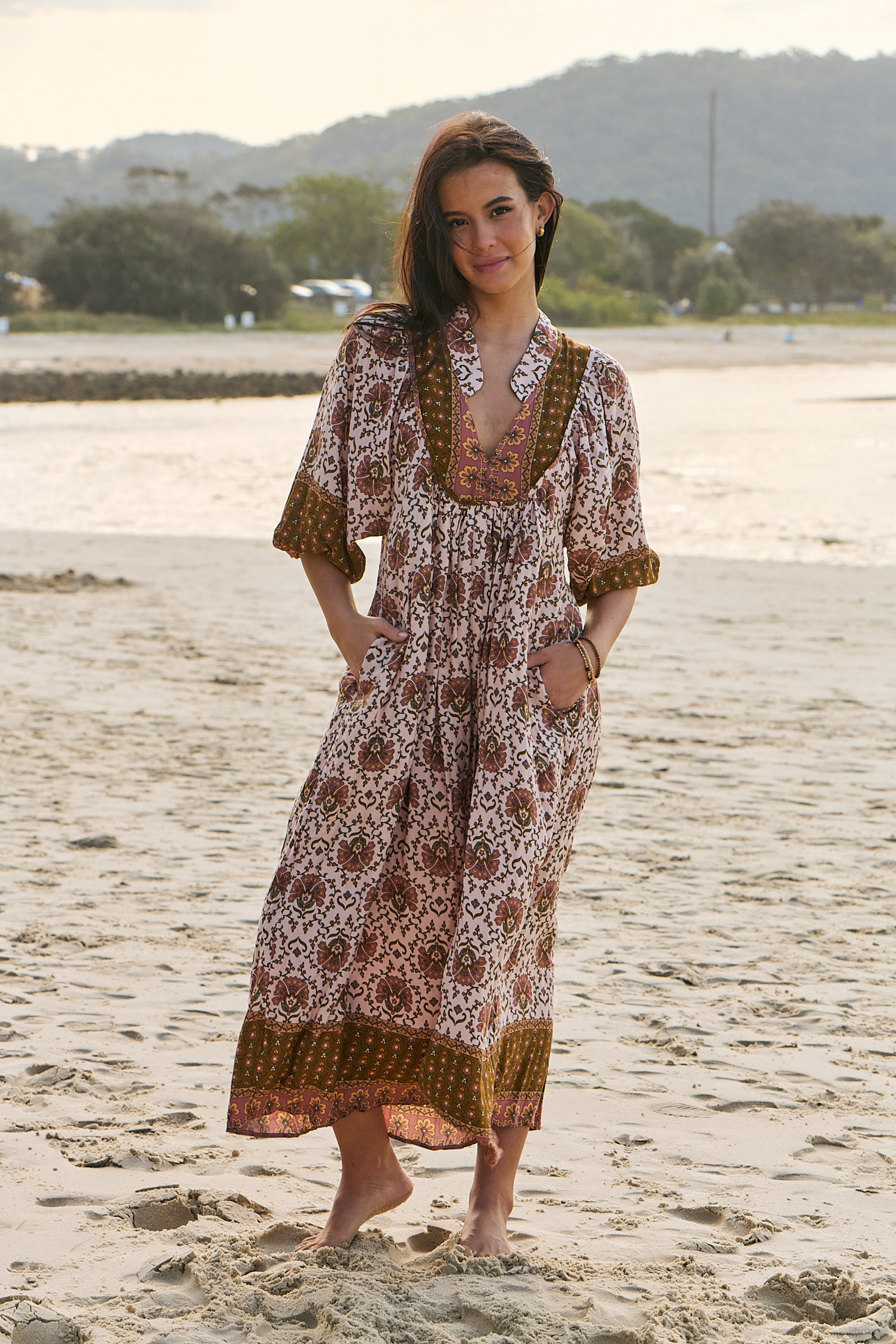 Boheme Midi in Wild Gypsy Print