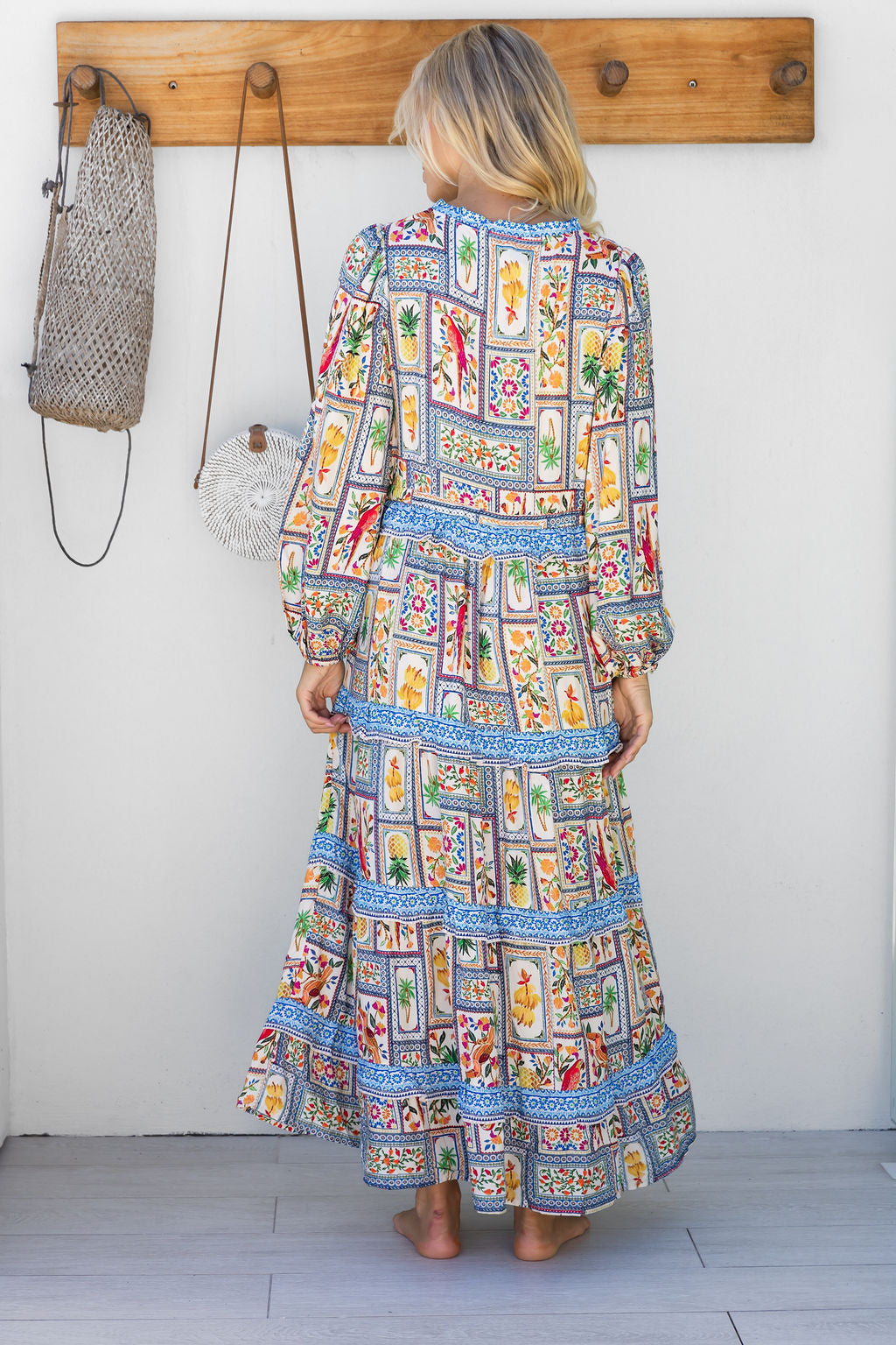 Vienna Maxi Dress in Montego Print