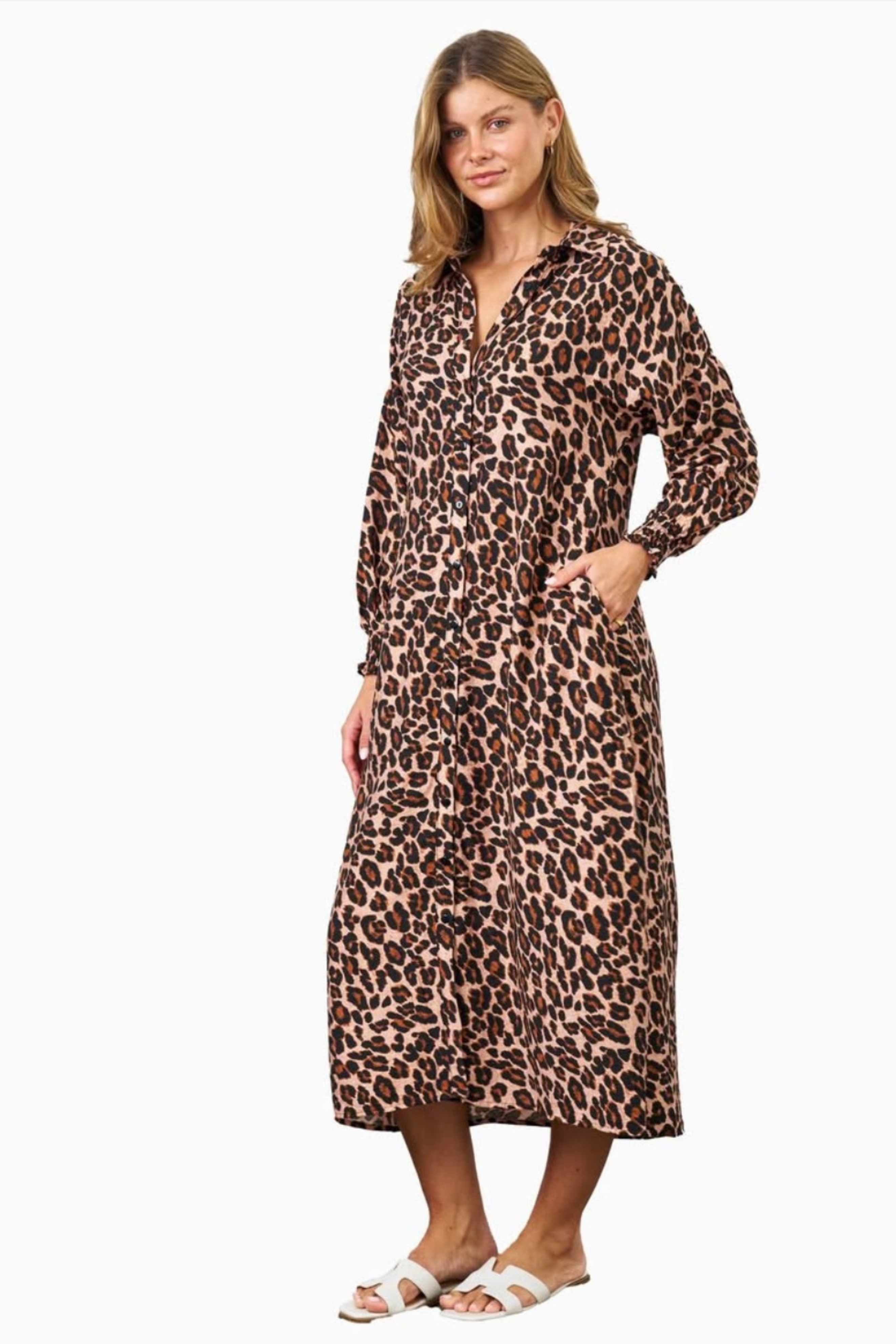 Frankie Dress in Animal Print