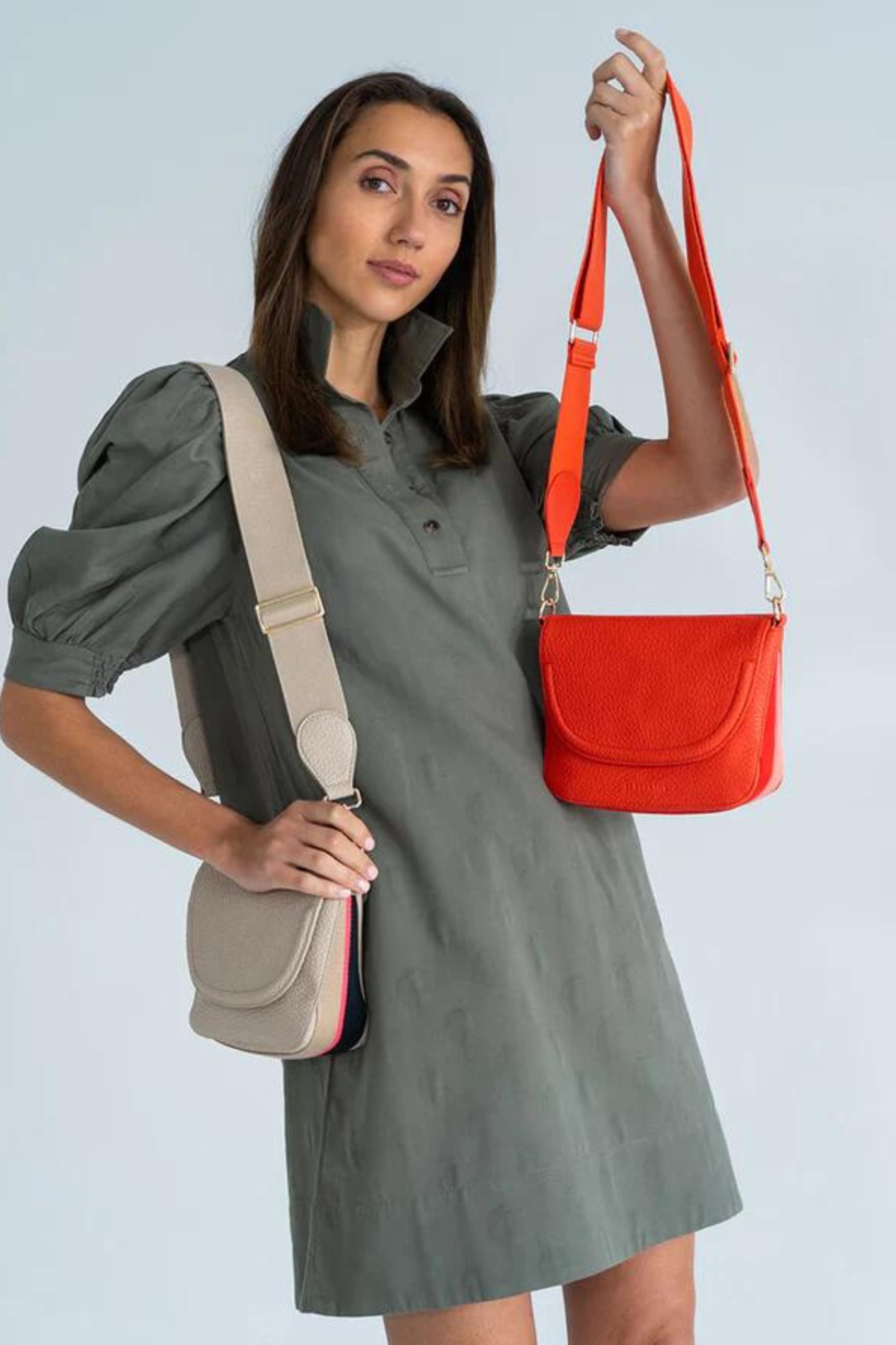 Mercer Crossbody - Tangerine