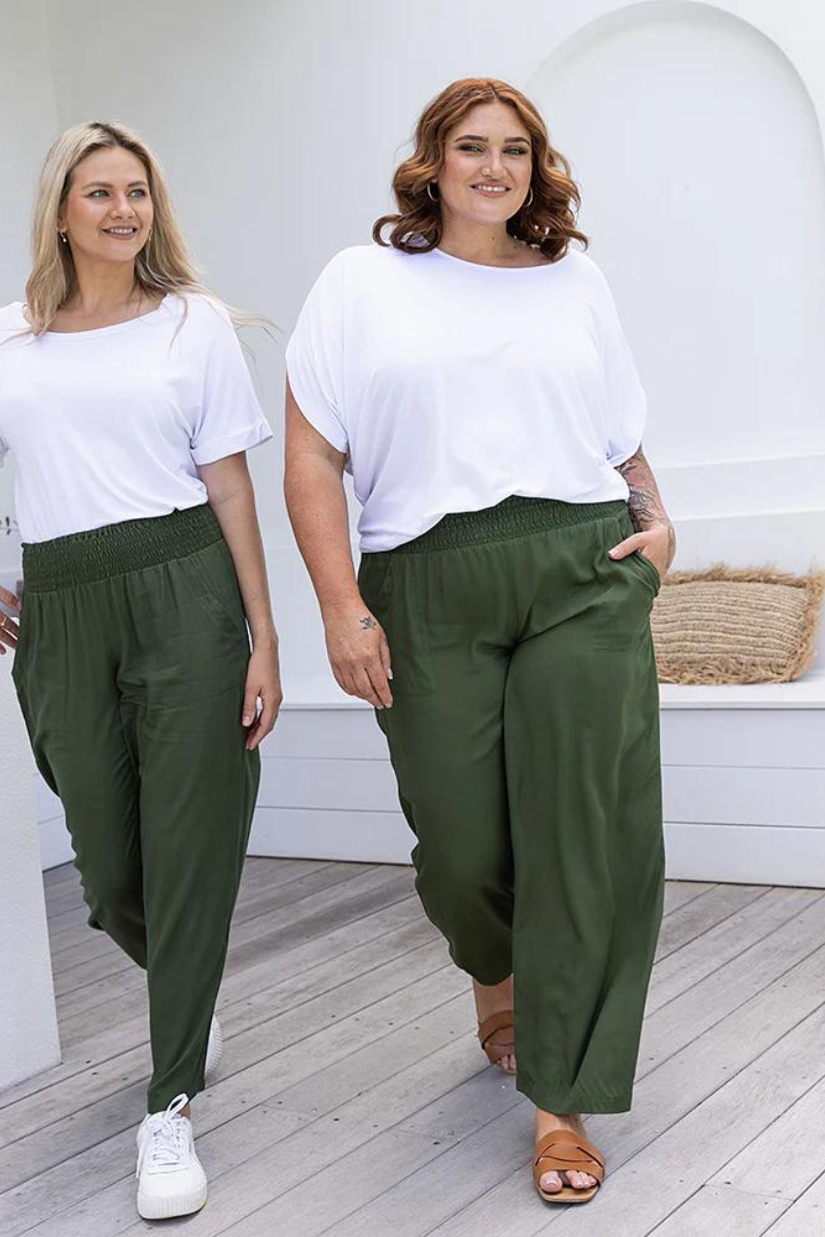 Resort Pants in Olive