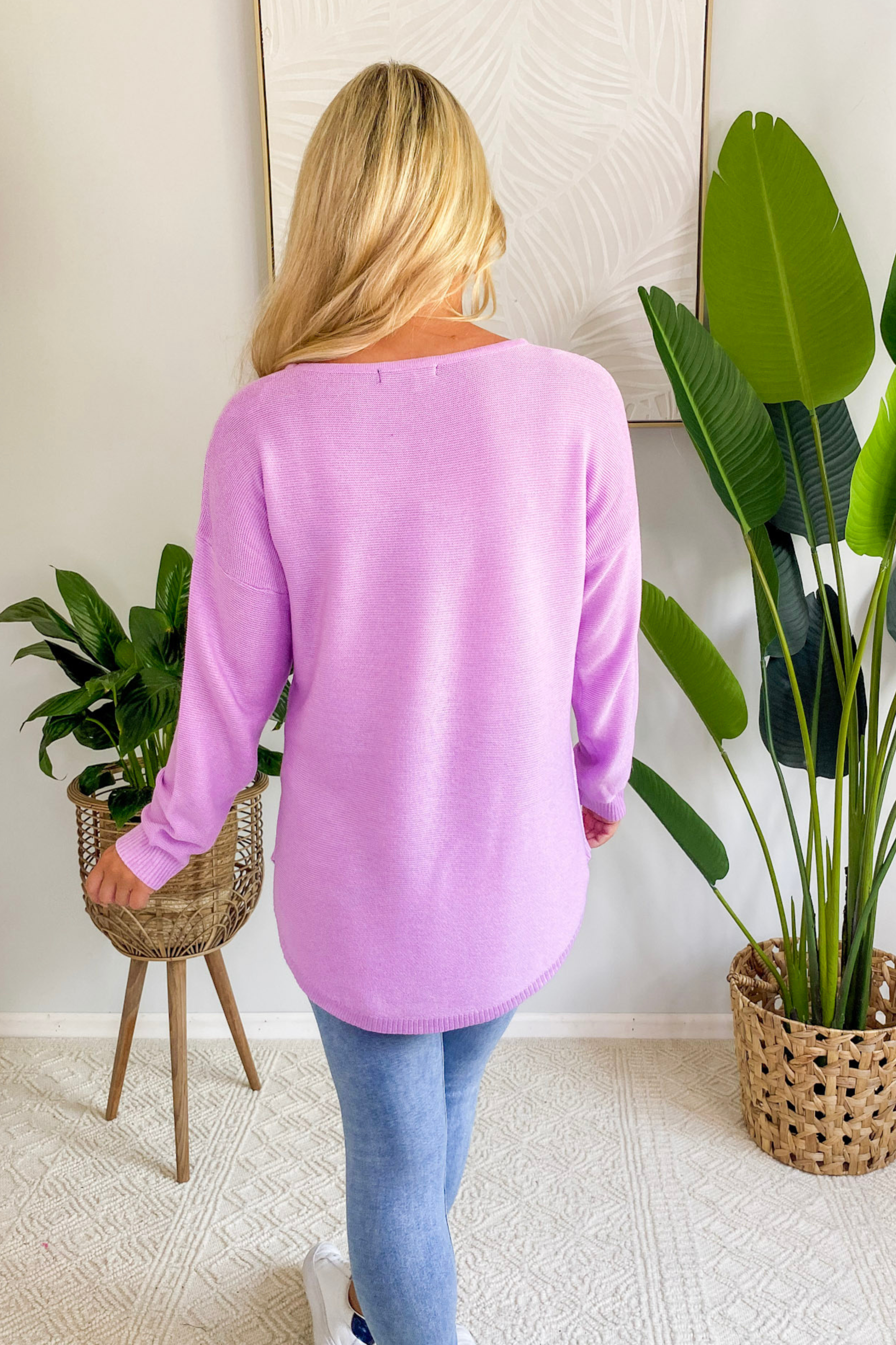 CHELSEA Knit in Lilac